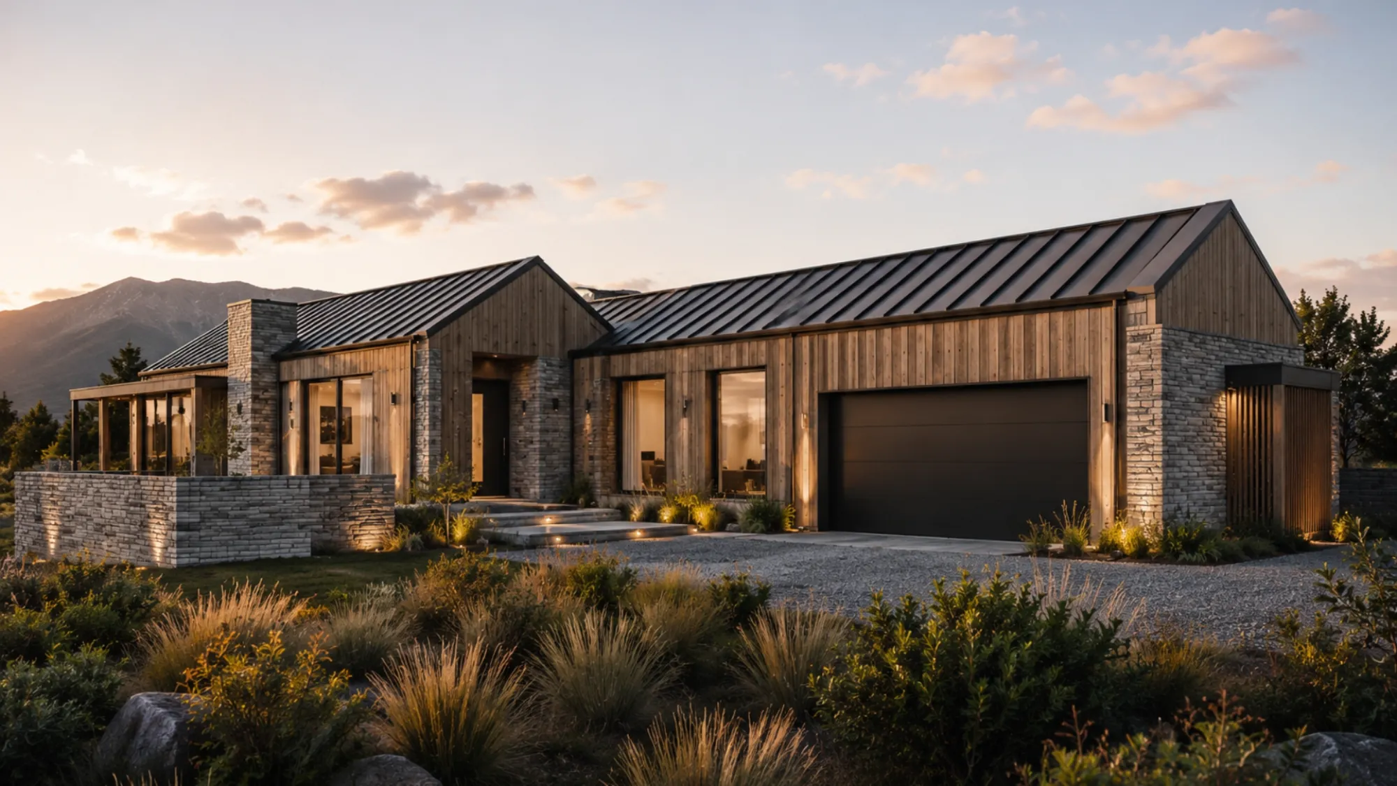Architectural home in Clyde