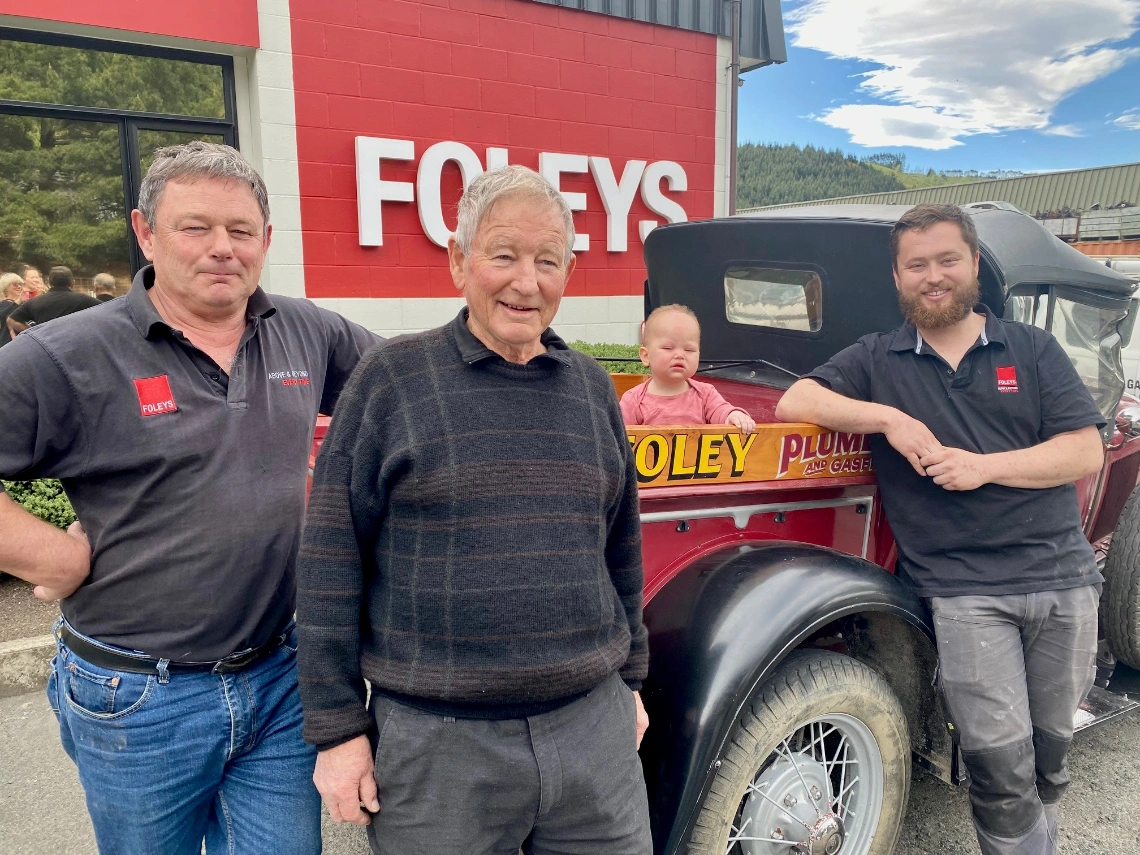 About Four generations of Foleys